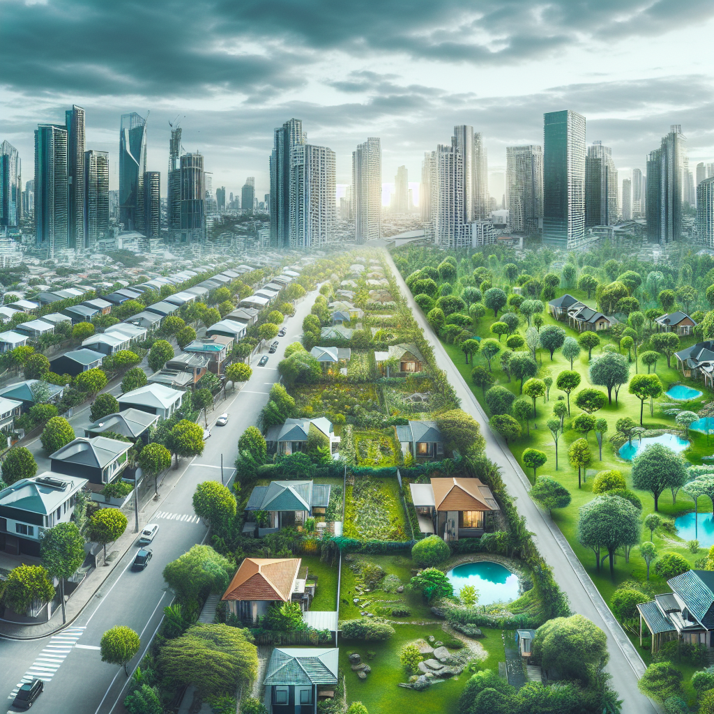 Einfluss von Grünflächen auf Bodenrichtwert in Dortmund Husen